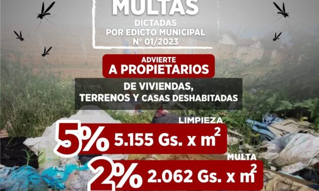 Edicto Municipal N° 01/2023